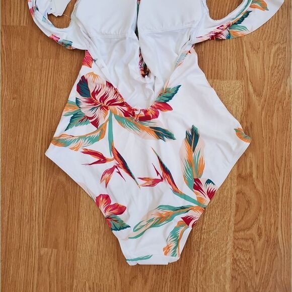 Roxy Lahaina Bay Printed Ruffled One-Piece - NEW - Picture 10 of 14